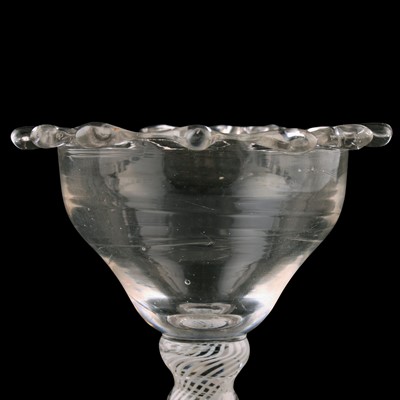 Lot 67 - Three Georgian glasses