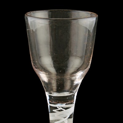 Lot 67 - Three Georgian glasses
