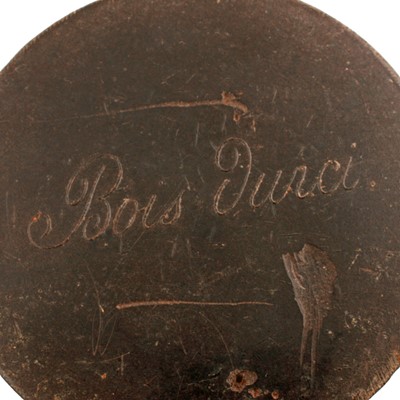 Lot 175 - Eight mid-19th Century French Bois Durci medallions