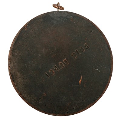 Lot 175 - Eight mid-19th Century French Bois Durci medallions
