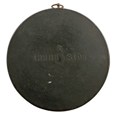 Lot 175 - Eight mid-19th Century French Bois Durci medallions