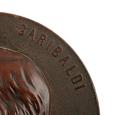 Lot 175 - Eight mid-19th Century French Bois Durci medallions