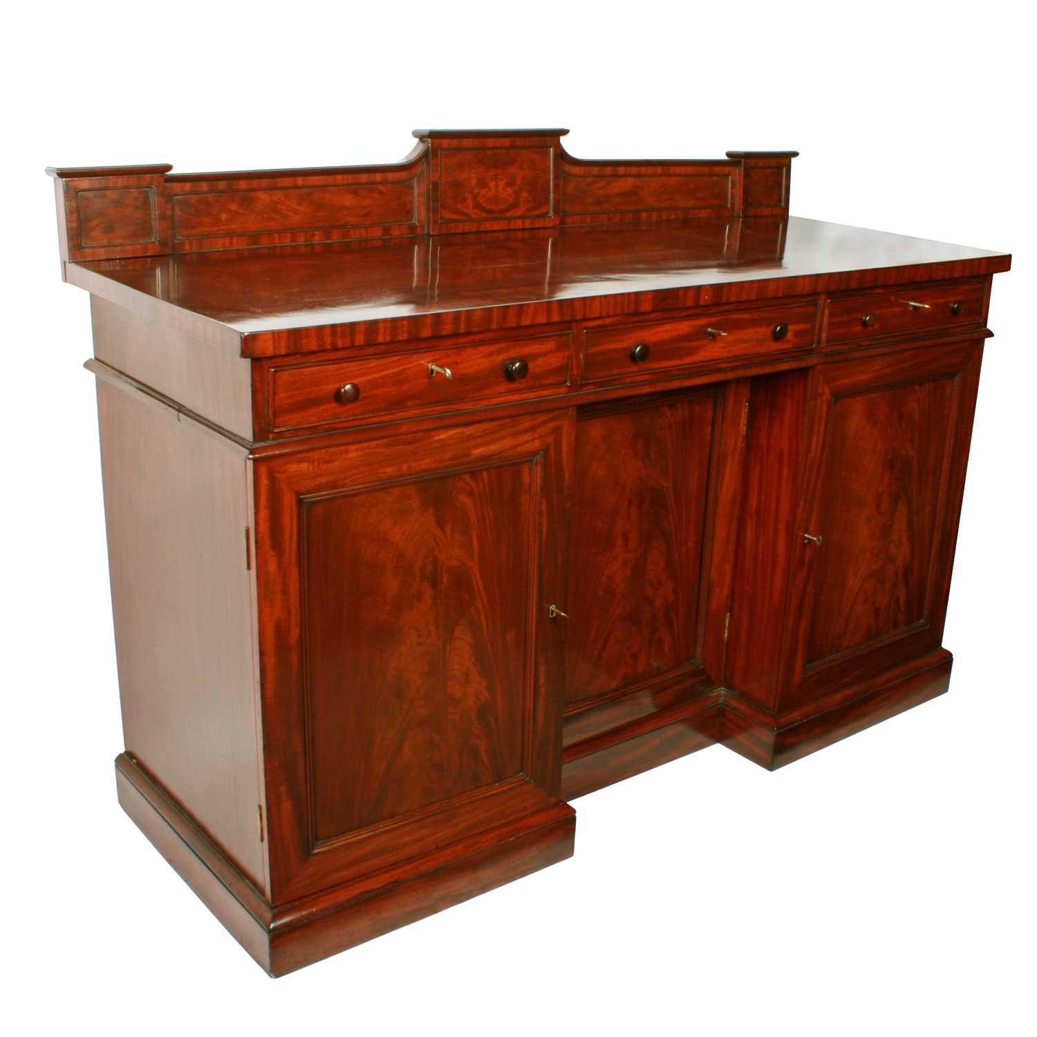 Lot 80 - A George IV mahogany sideboard