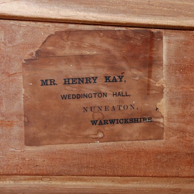 Lot 80 - A George IV mahogany sideboard