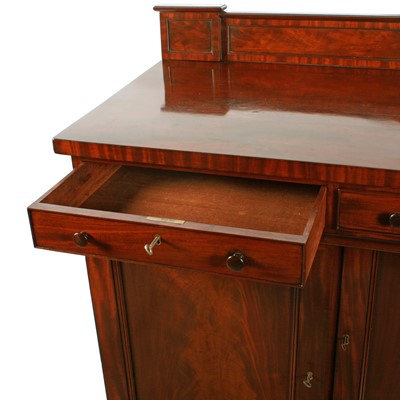 Lot 80 - A George IV mahogany sideboard