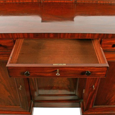 Lot 80 - A George IV mahogany sideboard