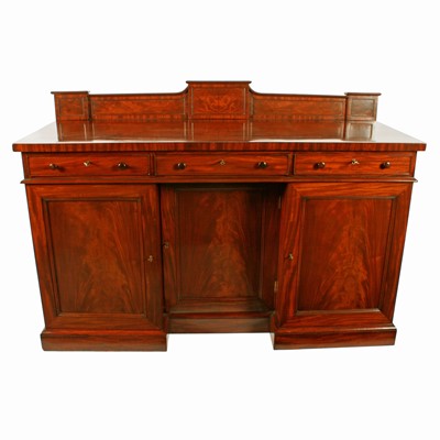 Lot 80 - A George IV mahogany sideboard