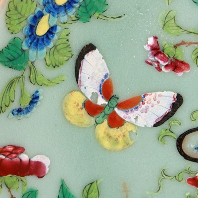 Lot 3 - Two 19th Century Chinese plates; and two other items