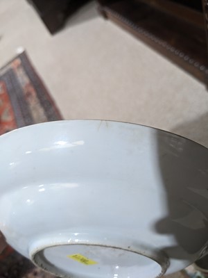 Lot 3 - Two 19th Century Chinese plates; and two other items