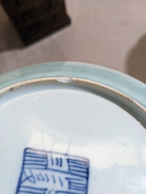 Lot 3 - Two 19th Century Chinese plates; and two other items