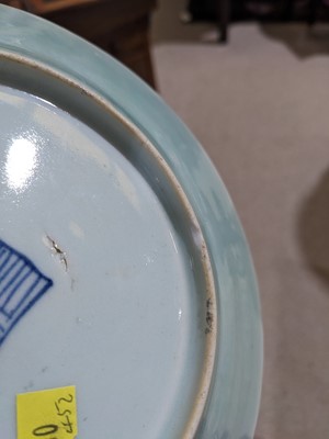 Lot 3 - Two 19th Century Chinese plates; and two other items