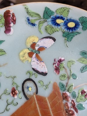 Lot 3 - Two 19th Century Chinese plates; and two other items