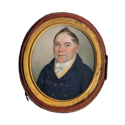 Lot 157 - A 19th Century portrait miniature of a Gentleman