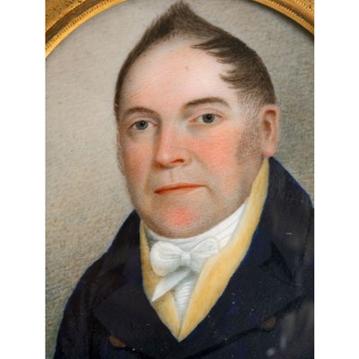 Lot 157 - A 19th Century portrait miniature of a Gentleman