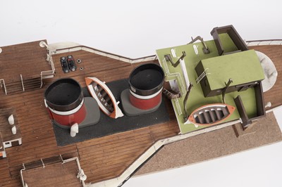 Lot 678 - A hand-built remote control scale model of a paddle steamboat