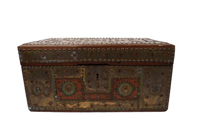 Lot 274 - An East African style stationary box