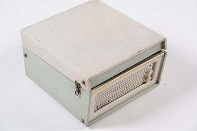 Lot 847 - A 1960’s ‘Dansette Bermuda’ mono record player; and four screw-in legs