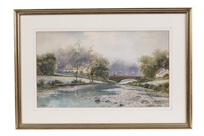 Lot 70 - Edward Horace Thompson - Lakeland Landscape from the Prospect of a River | watercolour