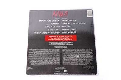 Lot 4 - N.W.A. - Straight Outta Compton, 1988 US first pressing