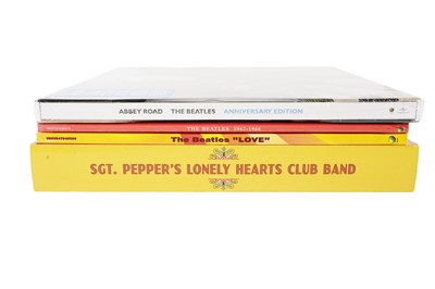 Lot 41 - Four records by The Beatles
