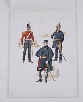 Lot 3 - Douglas N Anderson | Watercolour drawing | Victoria's Commanders
