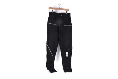 Lot 117 - 1970s: a pair of Stephane Raynor and John Krivine BOY of London Punk scene trousers