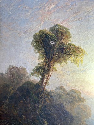 Lot 1028 - George Blackie Sticks - Bothwell Castle | oil