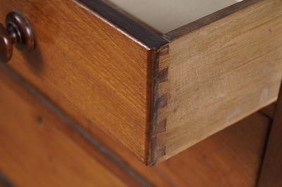 Lot 109 - A Victorian mahogany chest of drawers