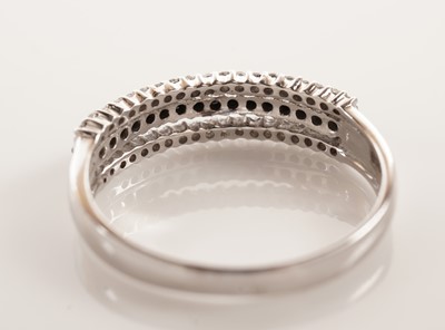 Lot 105 - Two diamond and black diamond rings