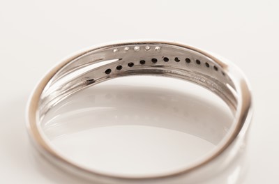 Lot 105 - Two diamond and black diamond rings
