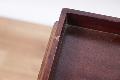 Lot 56 - Robson & Sons Newcastle: a Edwardian mahogany pedestal kneehole desk