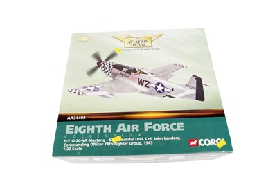 Lot 94 - Four Corgi The Aviation Archive diecast models of American airplanes