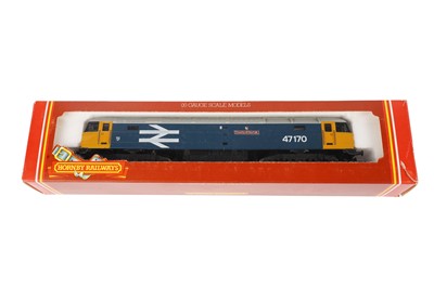 Lot 55 - Two Hornby Railways 00-gauge LNER locomotives and tenders; and another Hornby 00-gauge model