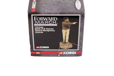 Lot 103 - A collection of Corgi Forward March hand-painted metal 'Battle of Alamein' figures