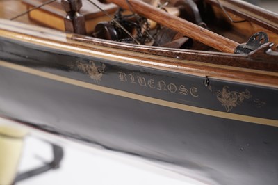 Lot 692 - A large pond yacht ‘Bluenose’