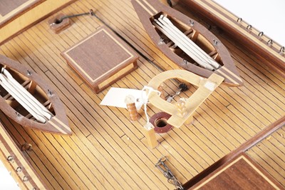 Lot 692 - A large pond yacht ‘Bluenose’