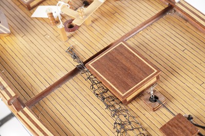 Lot 692 - A large pond yacht ‘Bluenose’