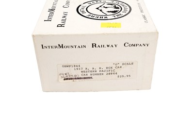 Lot 81 - A collection of InterMountain Railway Company 0 scale model kits