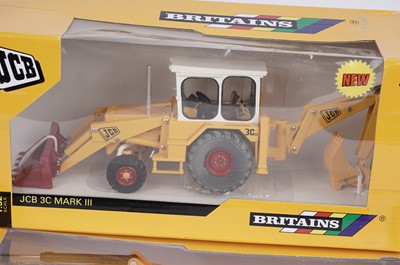 Lot 178 - ﻿A collection of Britains scale 1:32 diecast model JCBs