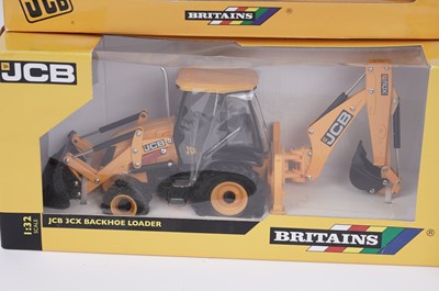 Lot 178 - ﻿A collection of Britains scale 1:32 diecast model JCBs