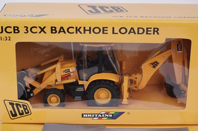 Lot 178 - ﻿A collection of Britains scale 1:32 diecast model JCBs