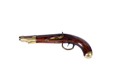 Lot 147 - An early 19th Century French Cavalry pistol