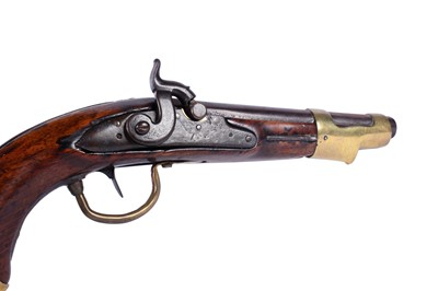 Lot 147 - An early 19th Century French Cavalry pistol