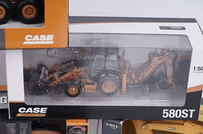 Lot 179 - ﻿A collection of 'Case Construction' diecast model vehicles