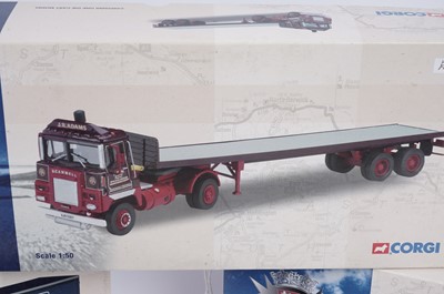 Lot 112 - ﻿Four Corgi Kings of the Road 1:50 scale diecast model vehicles
