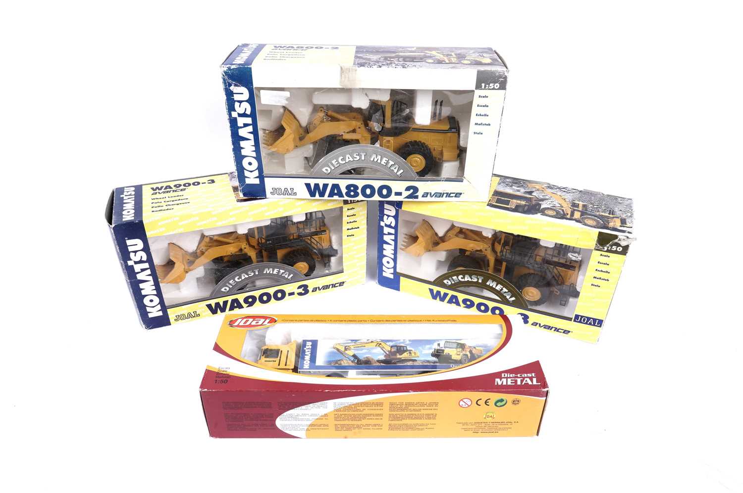 Lot 180 - ﻿A collection of Joal 'Komatsu' 1:50 scale diecast model vehicles
