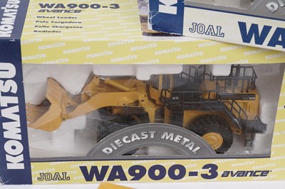 Lot 180 - ﻿A collection of Joal 'Komatsu' 1:50 scale diecast model vehicles