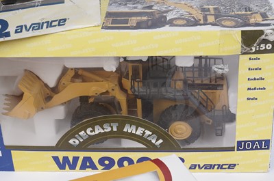 Lot 180 - ﻿A collection of Joal 'Komatsu' 1:50 scale diecast model vehicles