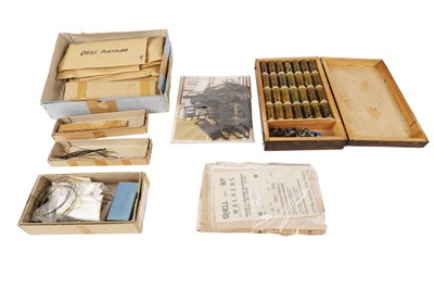 Lot 77 - A selection of model train and railway accessories; and other items