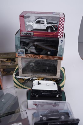 Lot 182 - A selection of diecast model vehicles, of various makers and themes